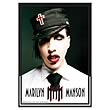Marilyn Manson Uniform Fabric Poster Wall Hanging